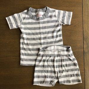 Hanna Andersson Boy short johns grey 80